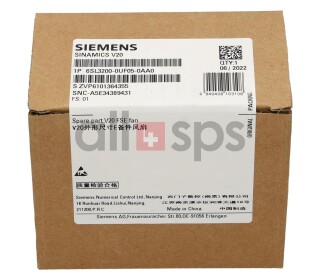 SINAMICS V20 FSE ERSATZ-LUEFTER - 6SL3200-0UF05-0AA0