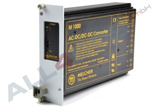 MELCHER M 1000, AC-DC/DC-DC CONVERTER AUX. FUNCTIONS, M 1000