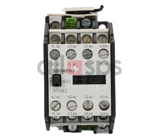 SIEMENS CONTACTOR RELAY, 3TH4244-0B