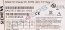 SIMATIC PANEL PC 677B, 6AV7873-0BC20-1AC0