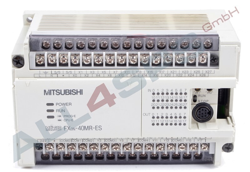 MITSUBISHI CONTROLLER, 100-240VAG, 50-60HZ, OUT: 30VDC 240VAC 2A, FXON-40MR-ES