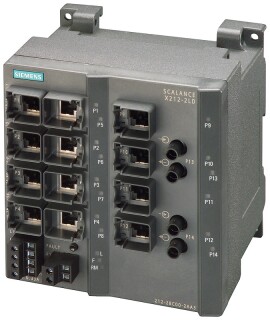 SIEMENS SCALANCE X212-2LD, MANAGED IE SWITCH,...
