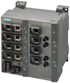 SIEMENS SCALANCE X212-2LD, MANAGED IE SWITCH, 6GK5212-2BC00-2AA3