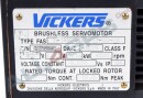 VICKERS SERVOMOTOR T-1-V4-045-17-00-03 USED, T-1-V4-045-17-00-03