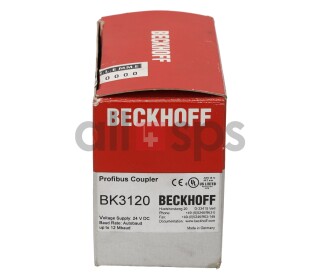 BECKHOFF PROFIBUS BUS COUPLER, BK3120