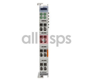 BECKHOFF 4-CHANNEL ANALOG OUTPUT TERMINAL, KL4034