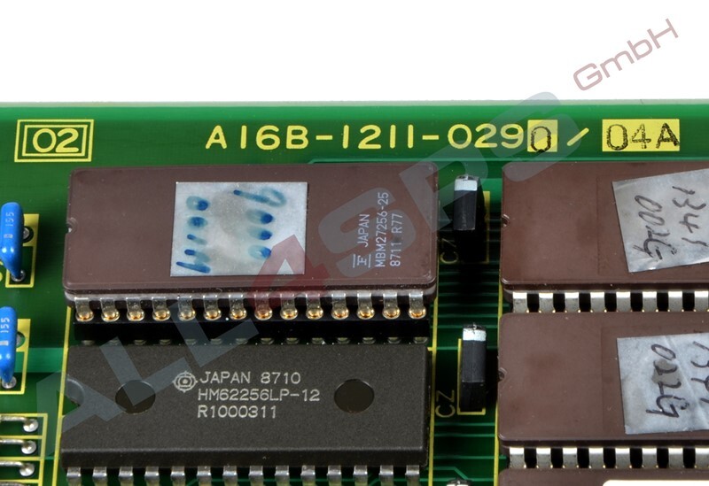 FANUC PC BOARD PCB F10M/T, A16B-1211-0290/04A
