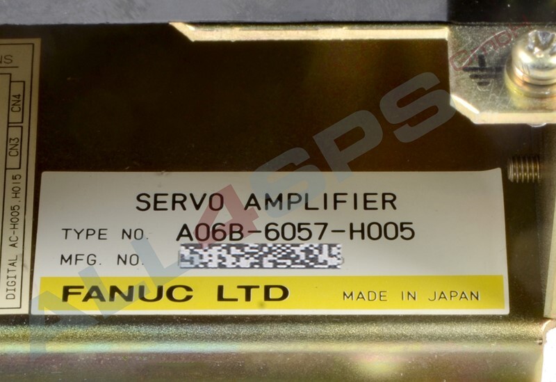 FANUC CNC SERVO AMPLIFIER, A06B-6057-H005, A06B6057H005