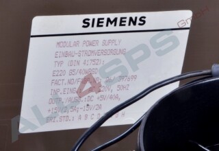 SIEMENS SINUMERIK 800 STROMVERSORGUNG, 6EW1861-2AC