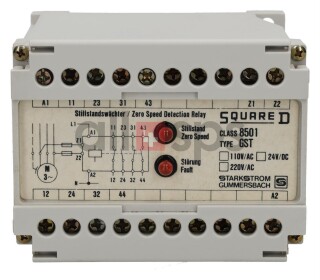 SQUARE D ZERO SPEED DETECTION RELAY - GST