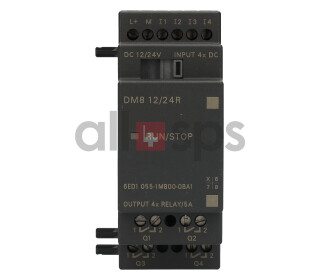 LOGO! DM8 12/24RC, EXPANSION MODULE, 6ED1055-1MB00-0BA1