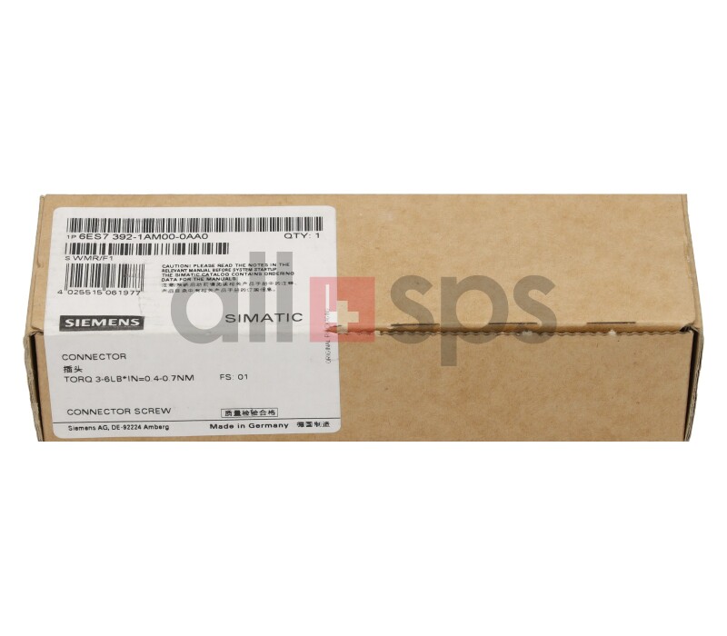 6ES7392-1AM00-0AA0 Simatic S7-300 express delivery 9.75 CHF