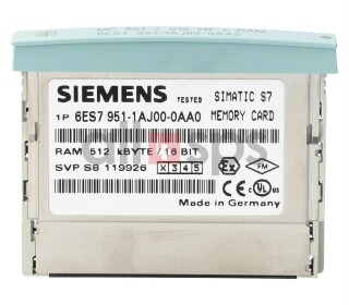 SIMATIC S7 RAM MEMORY CARD, 6ES7951-1AJ00-0AA0