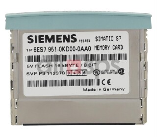 SIMATIC S7 MEMORY CARD S7-300 - 6ES7951-0KD00-0AA0