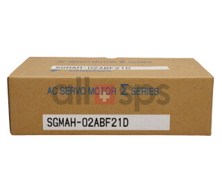 YASKAWA AC SERVO MOTOR, SGMAH-02ABF21D