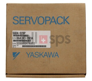 YASKAWA SERVOPACK SERVO DRIVE, SGDA-02BP