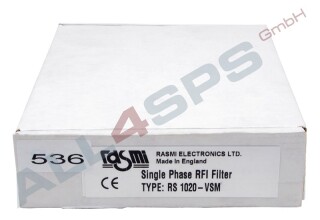 RAMSI LINE FILTER, 1L, 20A, RS1020-VSM