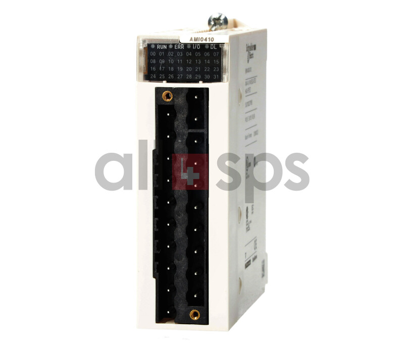 IP20 SV:1.10 4 in Isolated Analog 24 VDC RL:09 BMXAMI0410 BMXAMI0410 Input Module PV:05 HIGH Speed