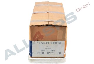 SIEMENS AC-VSA-MOTOR, ZK 210 V 0,90NM, 100K, 3000 U/MIN, 1FT5034-0AF01