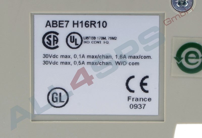 Telemecanique ABE7H16R20 Wiring base 30VDC  USED ABE7-H16R20 TELEMECANIQUE 