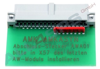 AMK INVERTER ABSCHLUSS- STECKER, AWA01, AW A01, AWAS-1.0