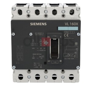 SIEMENS CIRCUIT-BREAKER VL160X, 3VL1796-1EA43-0AA0