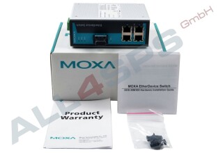MOXA ETHERNET SWITCH WITH 4 10-100BASET, EDS-308-M-SC NEW (NO)