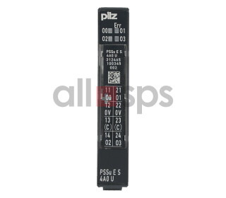 PILZ PSSU E S 4AO U ELECTRONIC MODULE, 312465