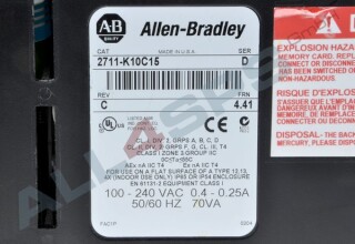 ALLEN BRADLEY PANELVIEW 1000, 2711-K10C15