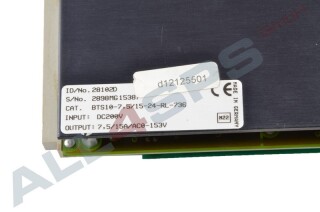 BALDOR STUBLI BTS10 SERVO DRIVE, BTS10-7.5/15-24-RL-736-AXE2