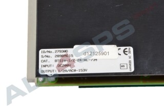 BALDOR STUBLI BTS10 SERVO DRIVE, BTS10-1/2-24-RL-734-AXE5