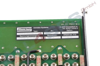 KOLLMORGEN SEIDEL ANALOGER SERVOVERSTRKER, 60KWS, 60WKS-M240/6-PB