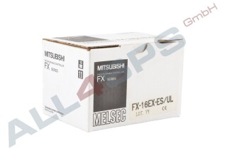 MITSUBISHI MELSEC INPUT OUTPUT MODULE, FX-16EX-ES/UL