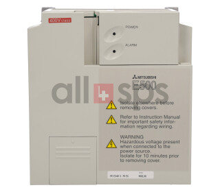 MITSUBISHI FREQUENCY INVERTER 3.7KW, FR-E540-3.7K-EC