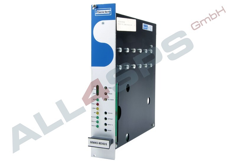KOLLMORGEN SEIDEL ANALOGER SERVOVERSTRKER, 60KWS, 60WKS-M240/03-PB