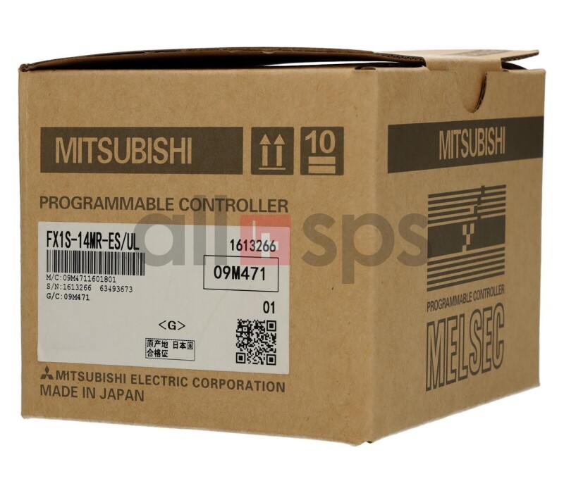 MITSUBISHI MELSEC PROGRAMMABLE CONTROLLER - FX1S-14MR-ES/UL