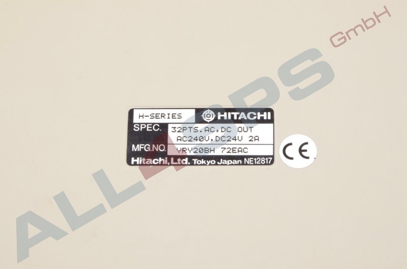 HITACHI ANALOG OUTPUT MODULE RELAY, YRY20BH