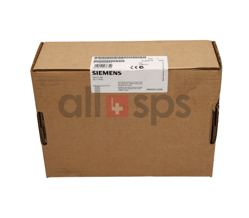 SIMATIC MP 270B 6 TOUCH MULTIPANEL - 6AV6545-0AH10-0AX1