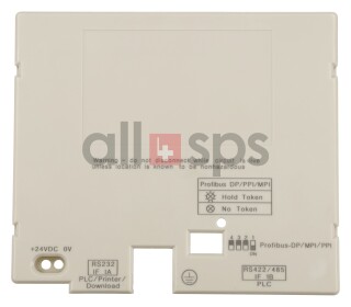 BACK COVER FOR SIMATIC OP7, OP7/DP12 - 6AV3607-1JC20-0AX1