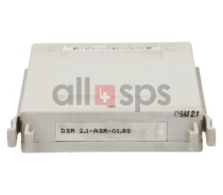 INDRAMAT MODULE PLUG-IN FIRMWARE, DSM2.1-ASM-01.RS USED (US)