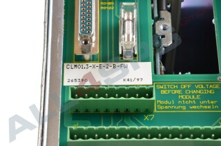 INDRAMAT AC SERVO CONTROLLER, CLM01.3-X-E-2-B-FW
