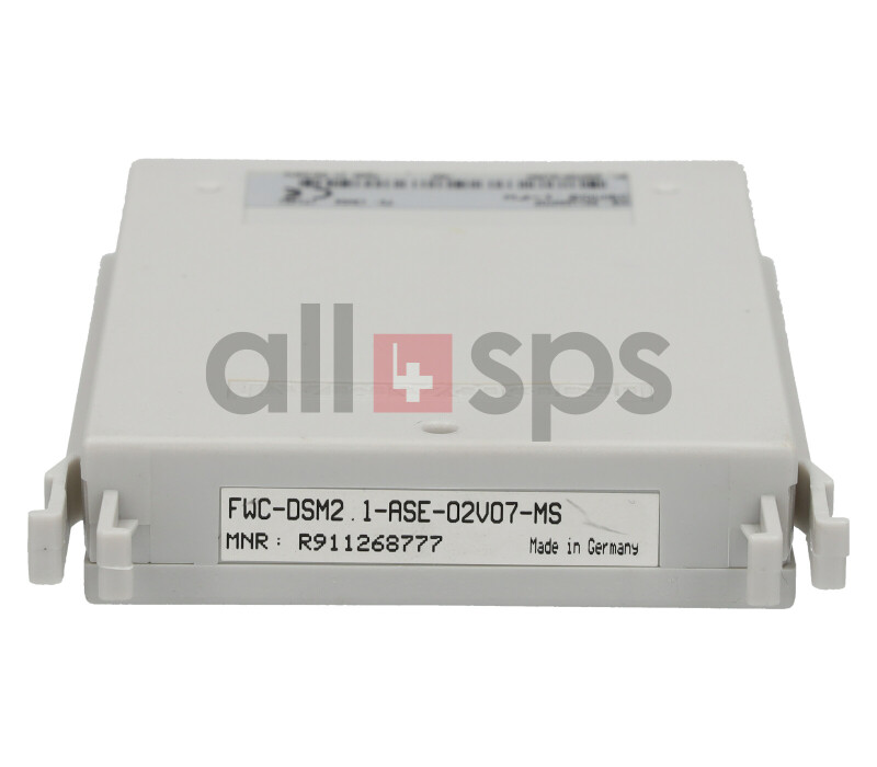 INDRAMAT FIRMWARE MODULE, FWC-DSM2.1-ASE-02V07-MS