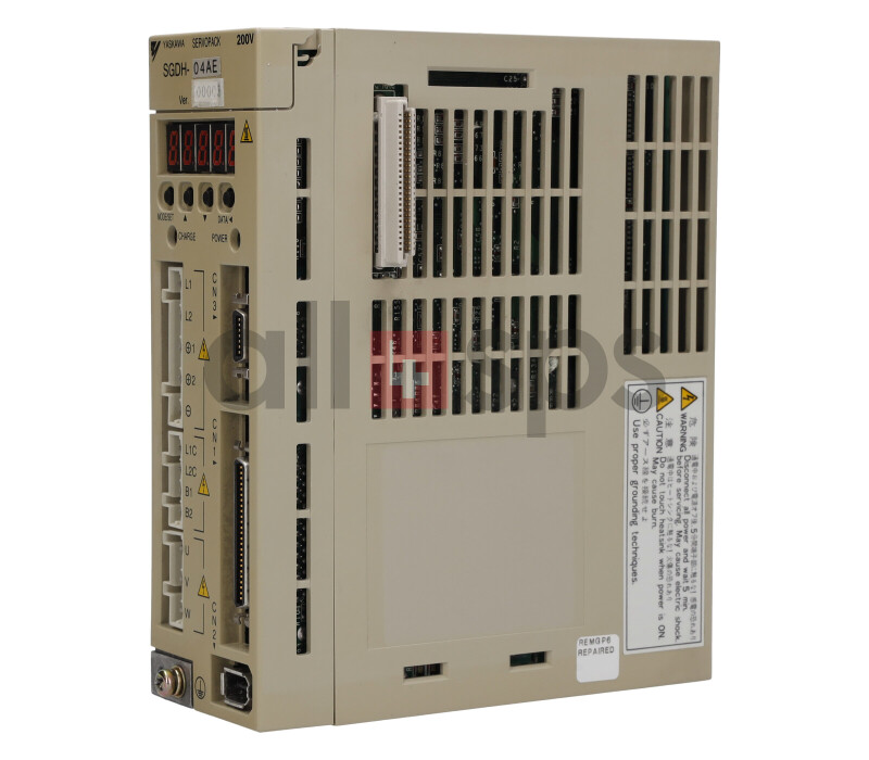 YASKAWA SERVOPACK SERVOVERSTAERKER, SGDH-04AE