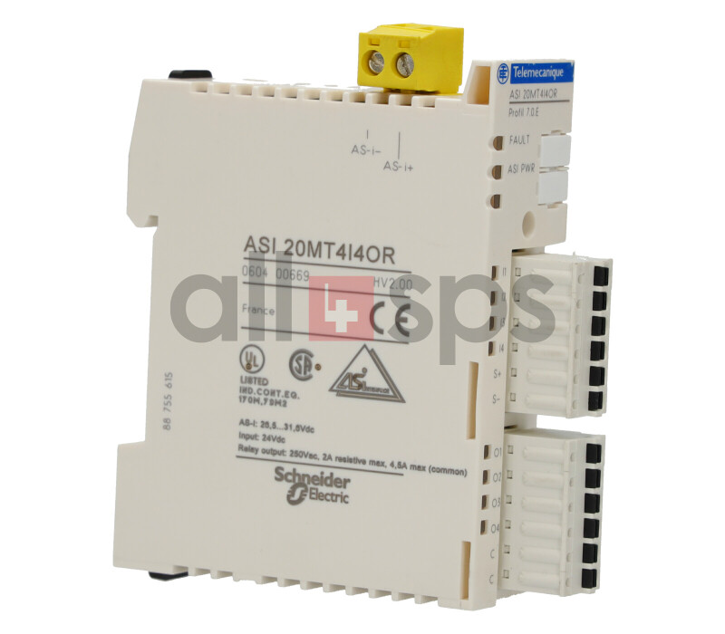 SCHNEIDER ELECTRIC AS-INTERFACE MODULE, ASI20MT4I4OR