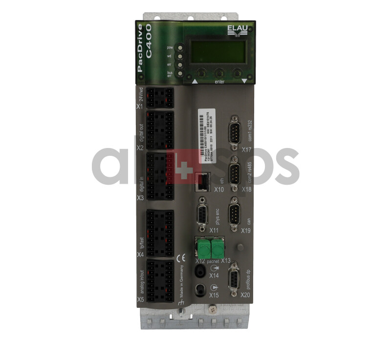 ELAU PAC DRIVE C400 SERVOVERSTRKER, 13130261, C400/10/1/1/1/00