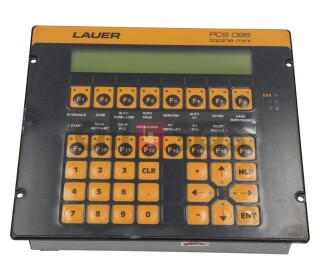 LAUER OPERATOR PANEL, PCS 095, PCS095.408.B