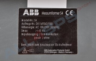 ABB ELEKTROMAGNETISCHER DURCHFLUSSMESSER, FSM4000