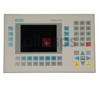 SIEMENS OPERATOR PANEL OP25 - 6AV3525-1EA41-0AX1