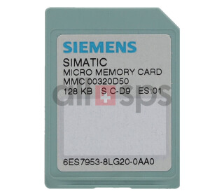 SIMATIC S7 MICRO MEMORY CARD, 6ES7953-8LG20-0AA0