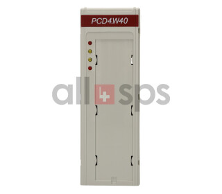 SAIA BURGESS ANALOG MODULE, PCD4.W400